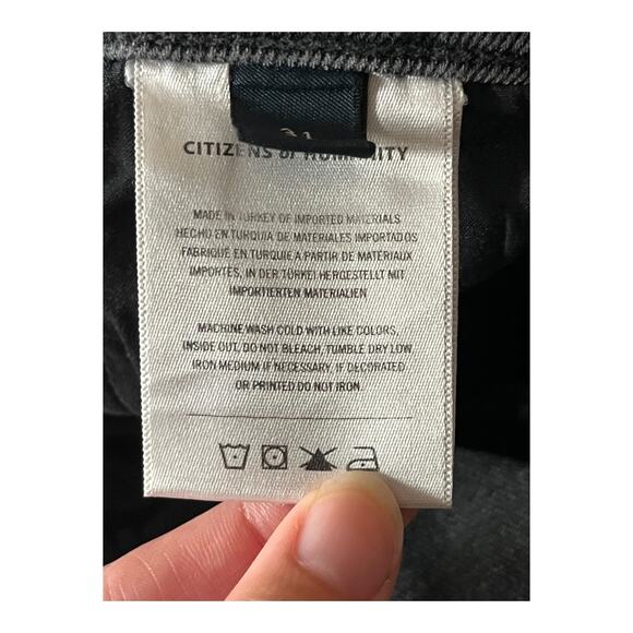 Citizens of Humanity Jeans Ella mid rise slim black size 31 - Picture 6 of 7